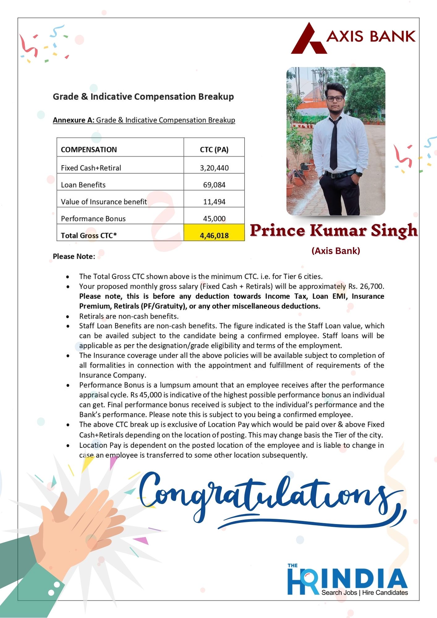 Prince Kumar Singh  | The HR India